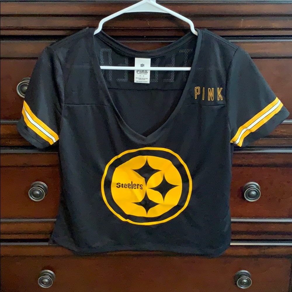 Pink S crop top